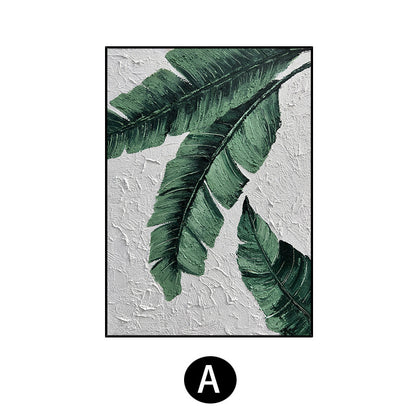 Tropical Leaf Canvas Artwork Homeandso