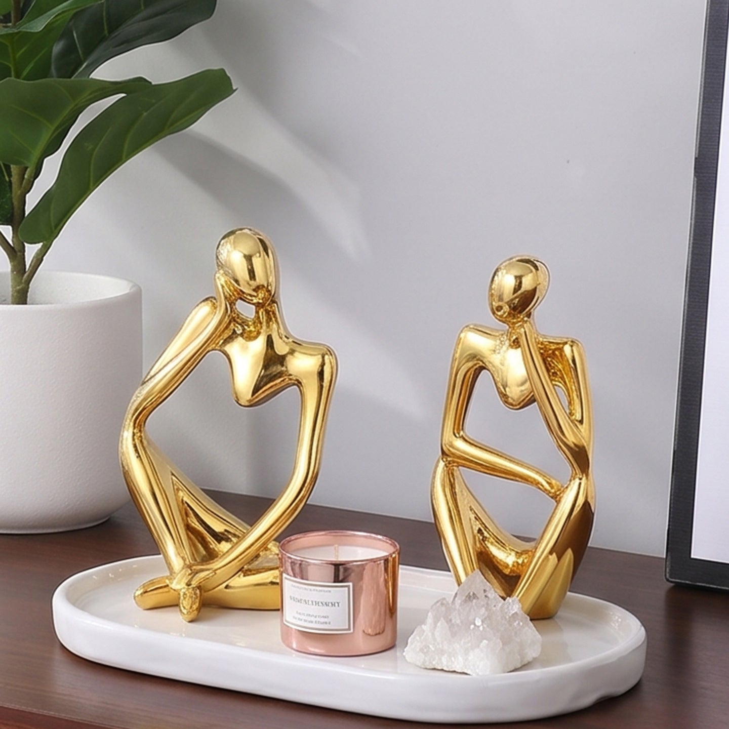 Abstract Human Figure Sculpture Homeandso