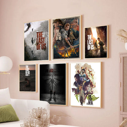 The Last of Us Part II Character Wall Art Homeandso