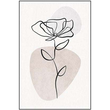 Elegant Line Drawing Floral Wall Art Homeandso