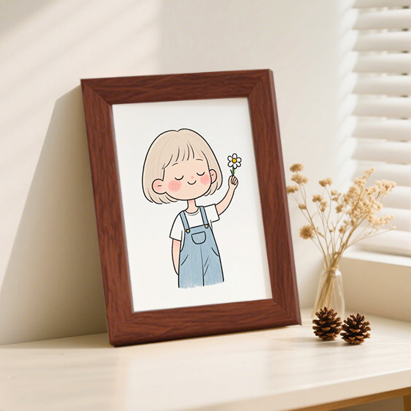 Illustrated Character Art Frame
