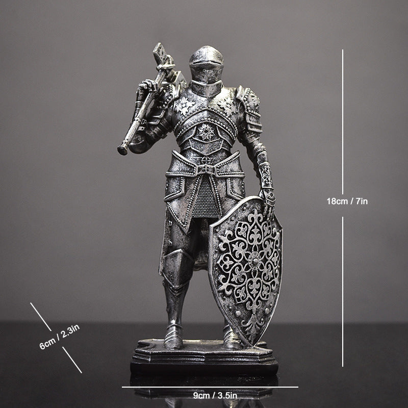 Medieval Knight Figure Homeandso