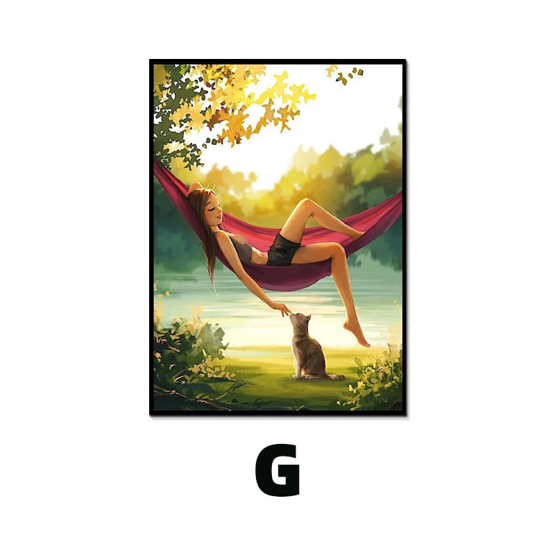 Whimsical Lifestyle Wall Art Homeandso