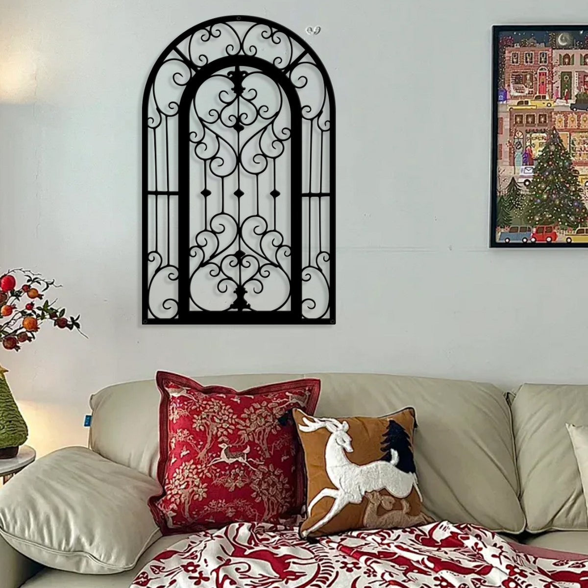 Elegant wrought iron Wall Decor Homeandso