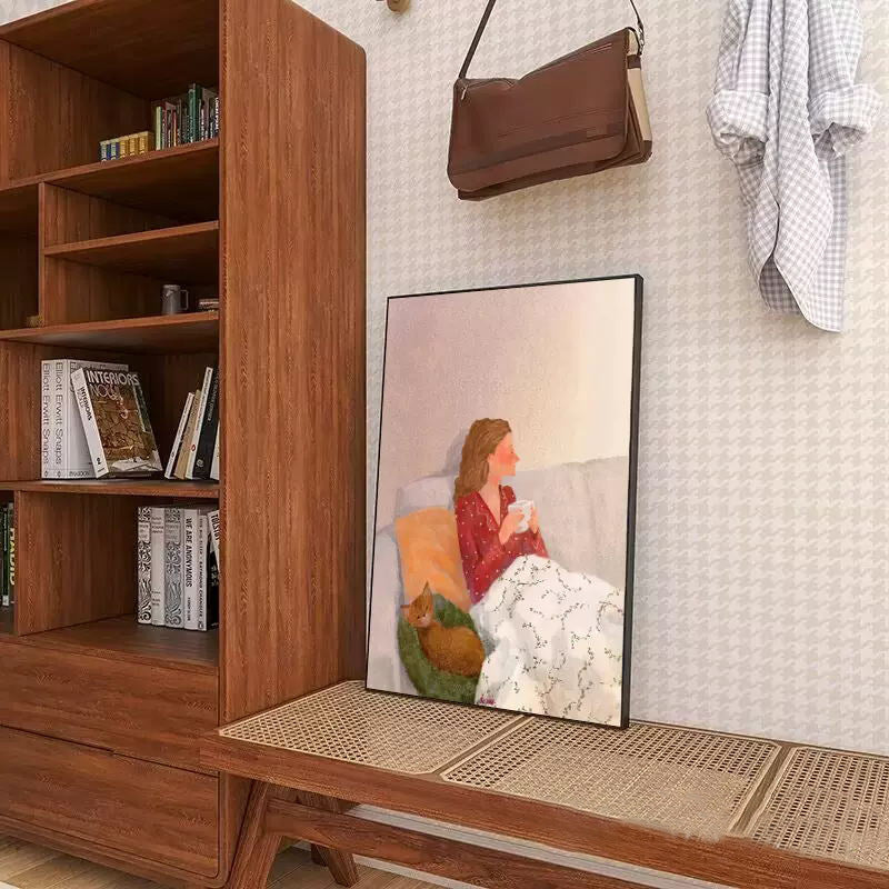 Framed Dreamy Landscape Art Print Homeandso