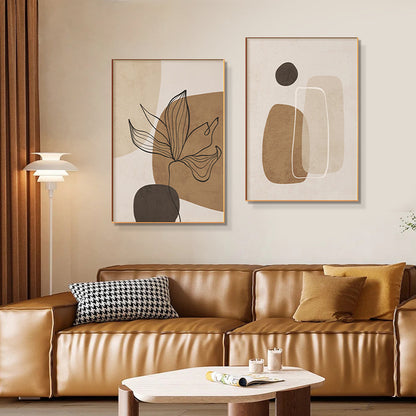 Abstract Geometric Framed Art Print Homeandso