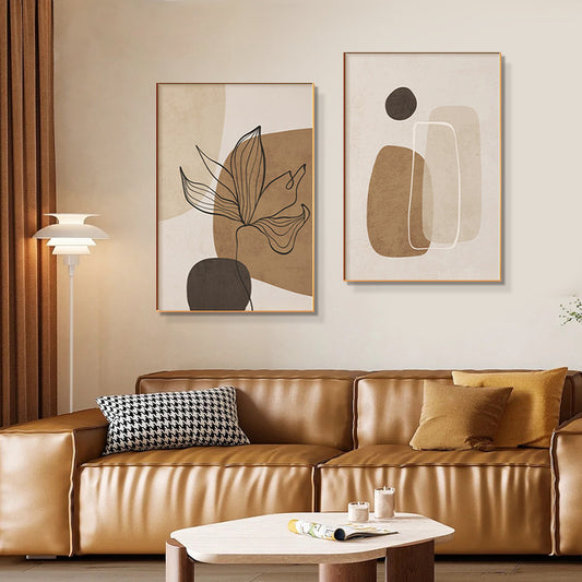 Abstract Geometric Framed Art Print Homeandso