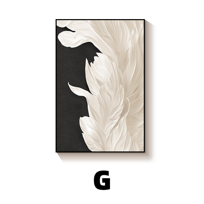 Elegant Floral Textured Wall Art Homeandso