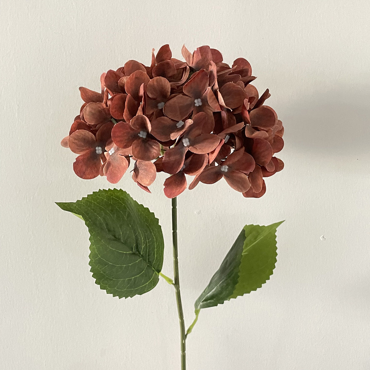 Lifelike Decorative Hydrangea Stem