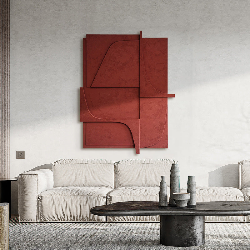 Textured Artistic Abstract Wall Sculpture Homeandso