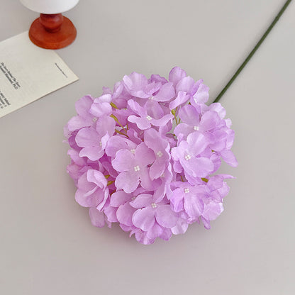 Faux Hydrangea Floral Stem