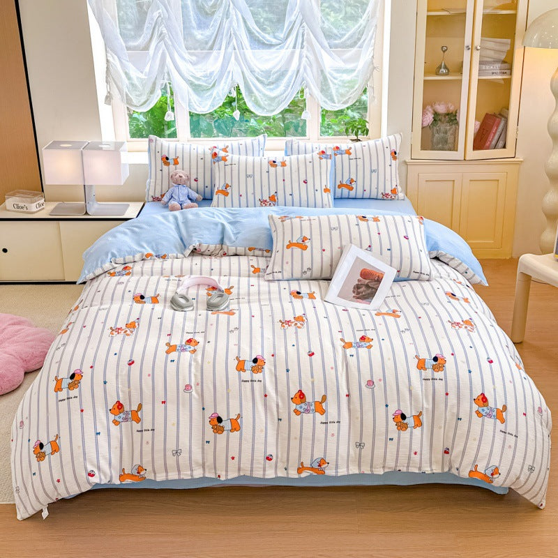 Fun-Filled Cartoon-Themed Duvet Set