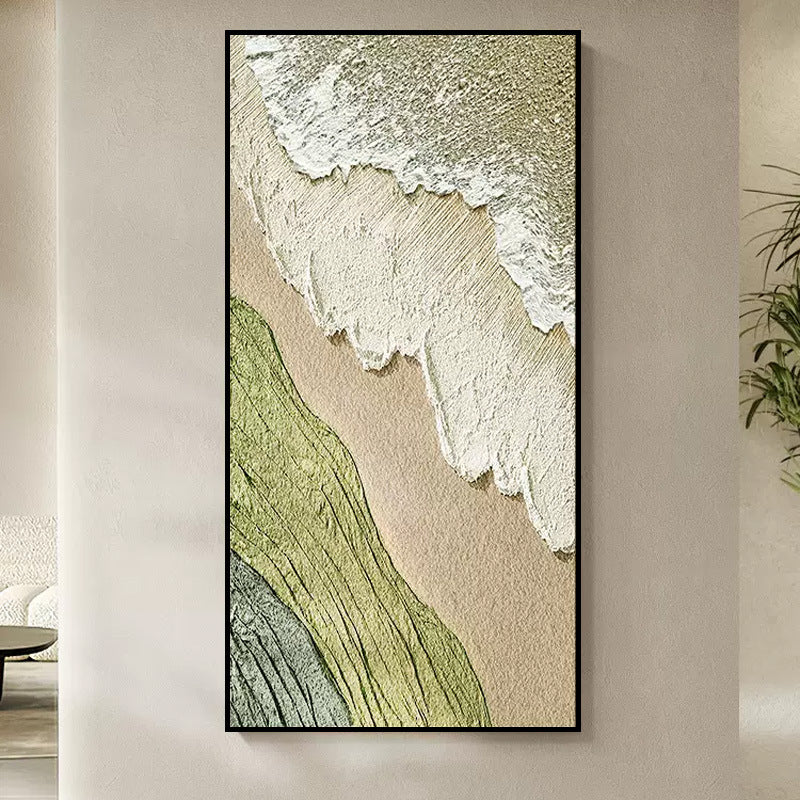 Abstract Textured Landscape Canvas Art Homeandso