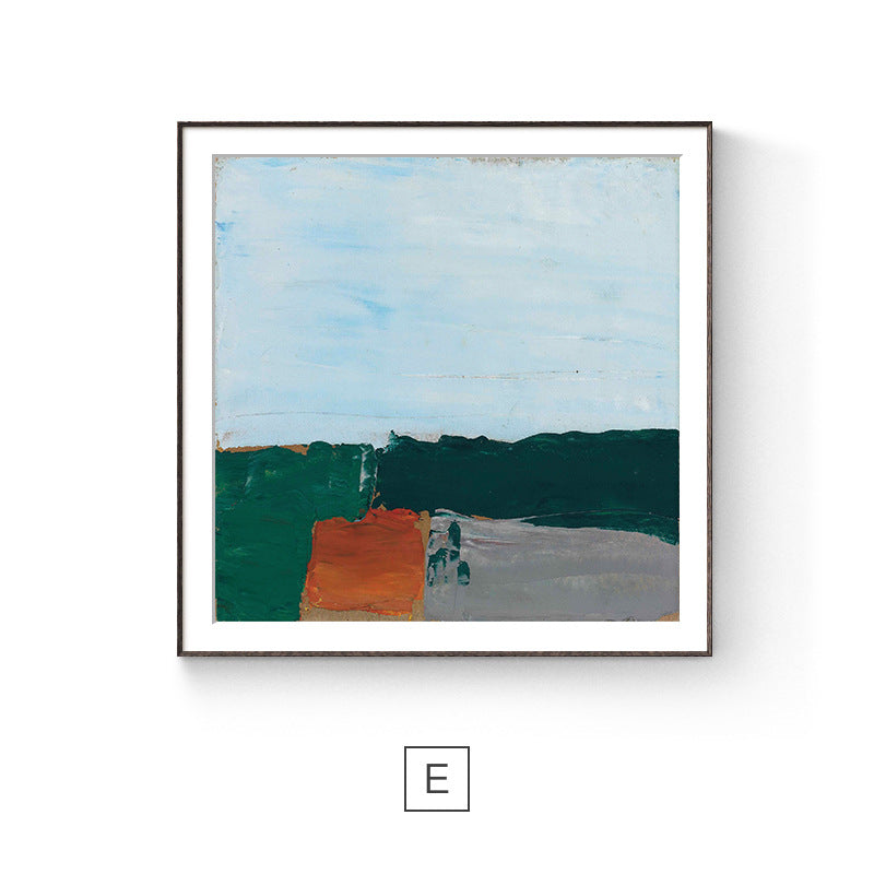 Artistic Coastal Landscape Wall Art Homeandso