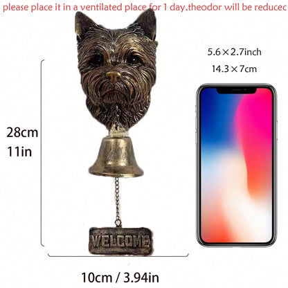 Decorative Bulldog Head Doorbell Homeandso