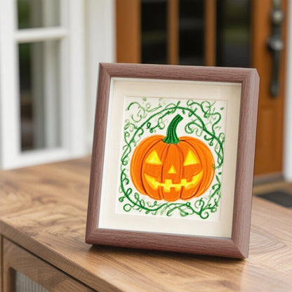 Decorative Pumpkin Themed Wall Art