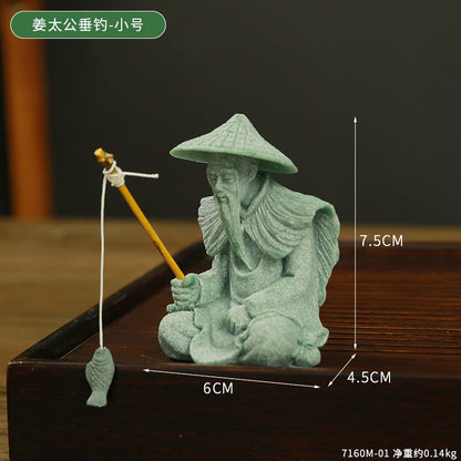 Decorative Fisherman Figurine Homeandso