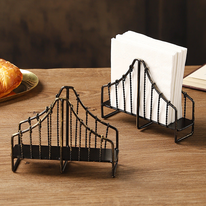 Elegant Retro Paper Holder Homeandso