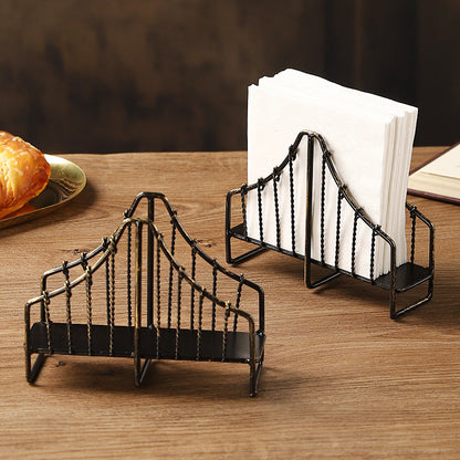 Elegant Retro Paper Holder Homeandso