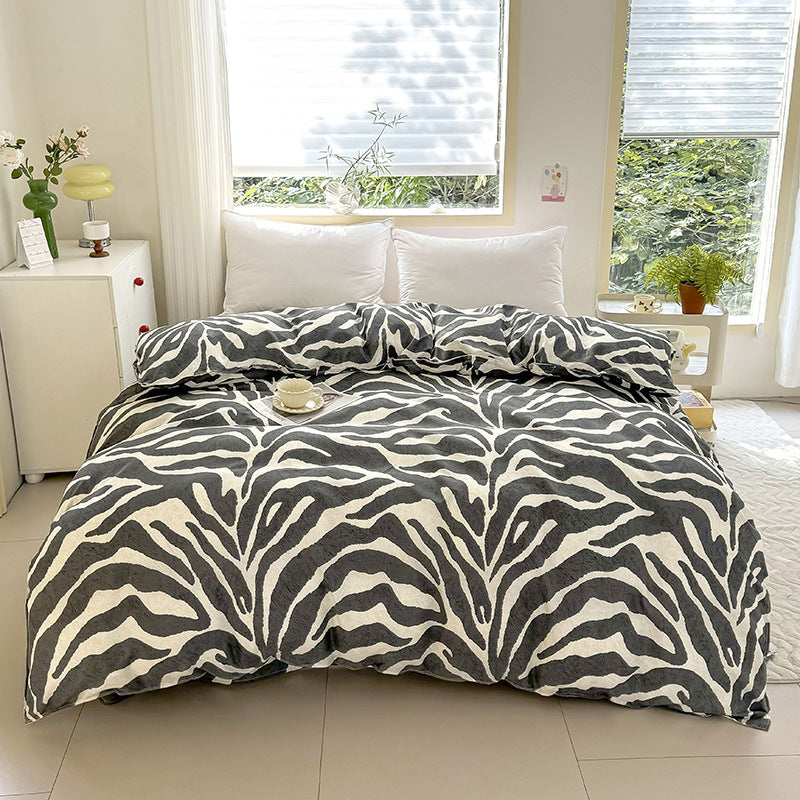 Luxury Floral Print Bedding Set