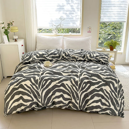 Luxury Floral Print Bedding Set