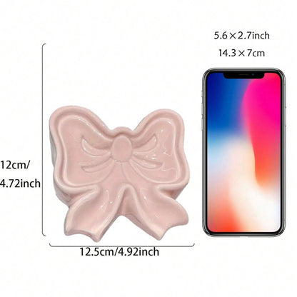 Bow-Shaped Decorative Catchall Dish Homeandso