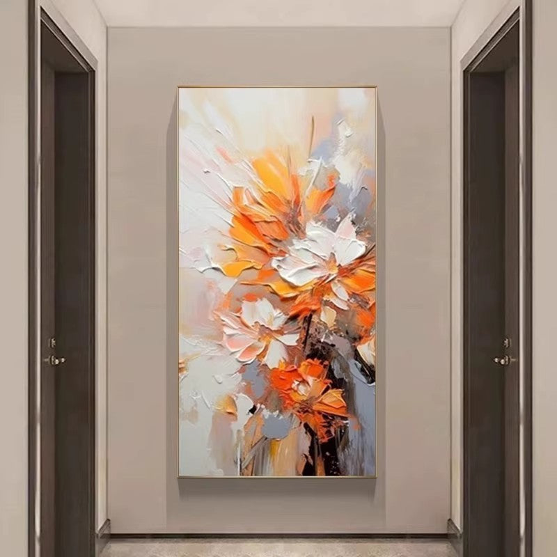 Abstract Floral Canvas Art Homeandso