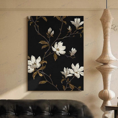 Botanical Floral Canvas Wall Art Homeandso