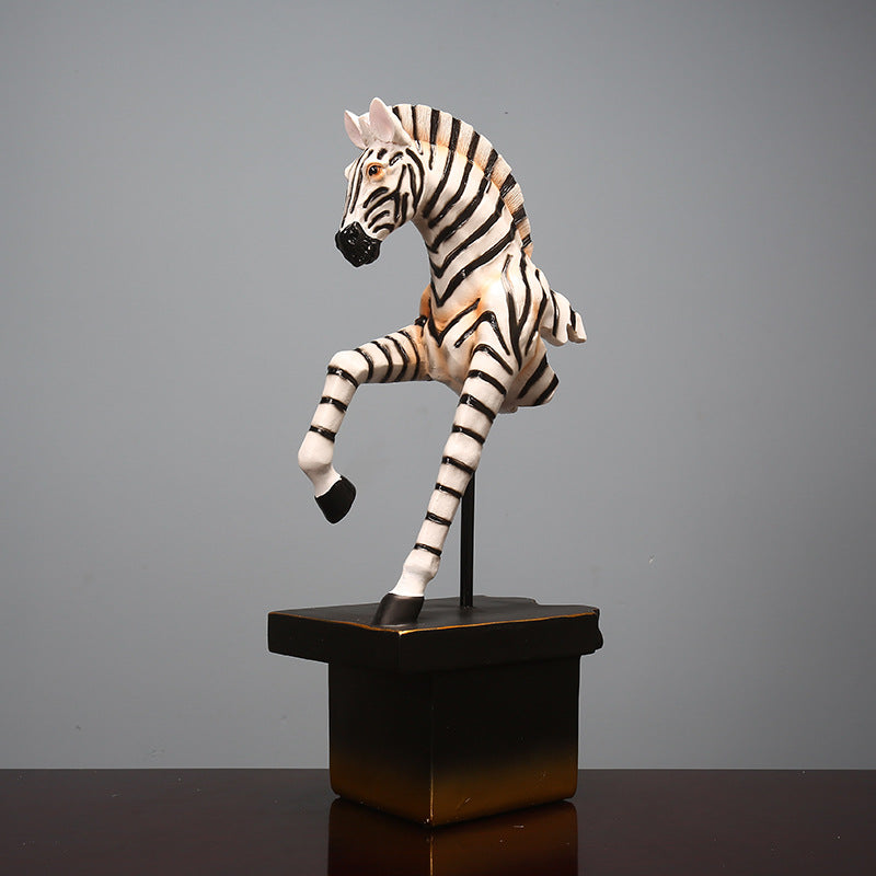 Decorative Zebra Sculpture Homeandso