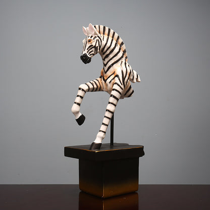 Decorative Zebra Sculpture Homeandso