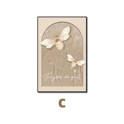 Artistic Bee-Themed Wall Art Homeandso