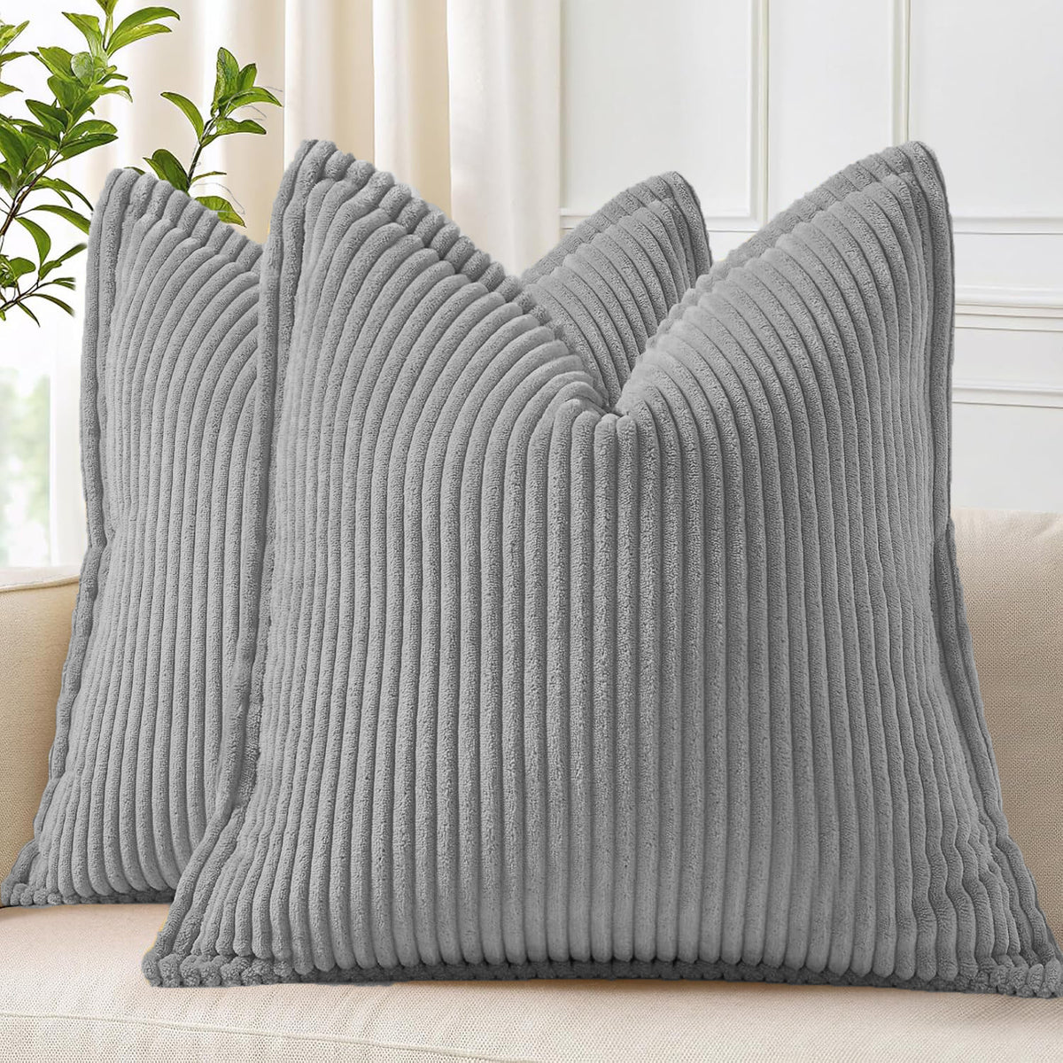 Textured Velvet Chevron Decorative Pillow