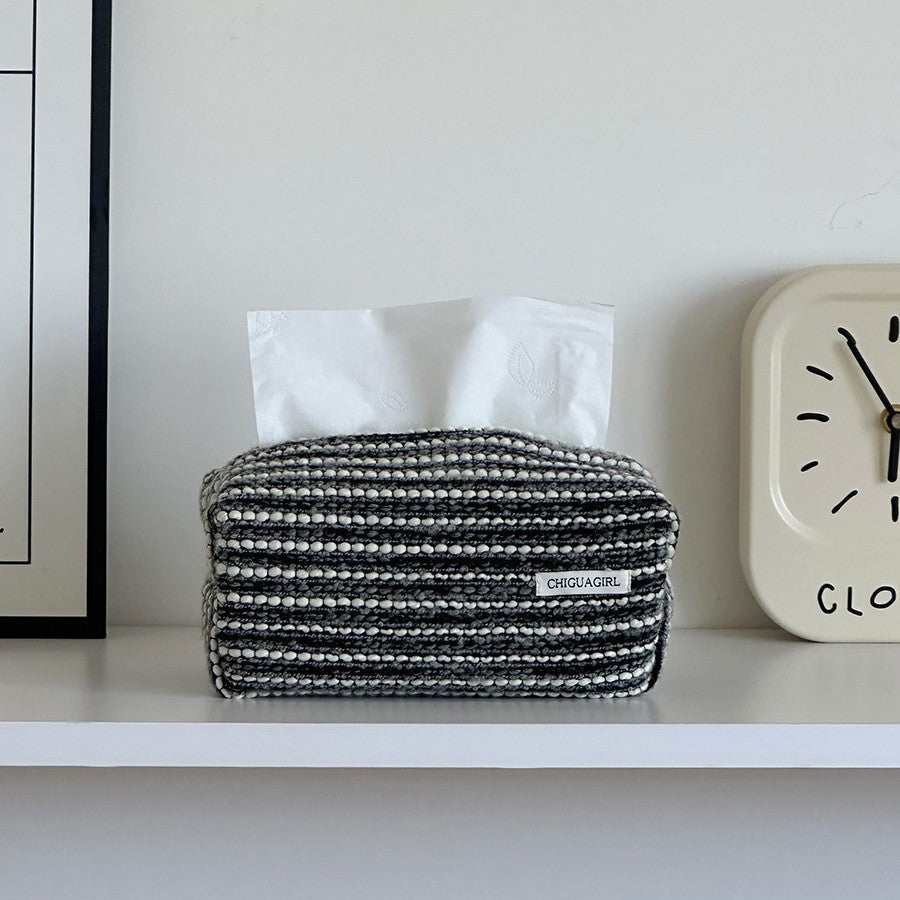 Stylish Woven Tissue Box Cover