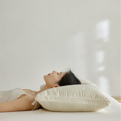 Decorative Luxury Silk Filled Support Pillow Homeandso