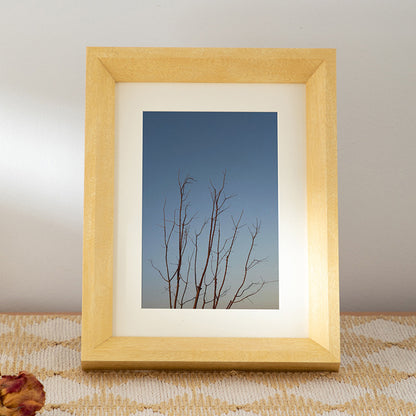 Eleganter Holzfoto-Rahmen