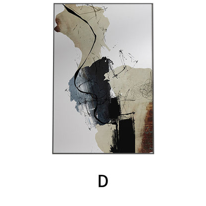 Abstract Expressionist Canvas Wall Art Homeandso