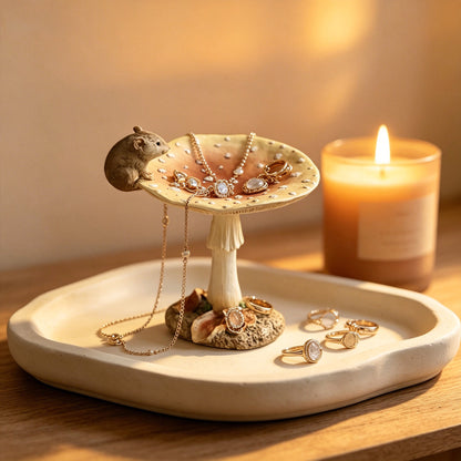 Decorative Mushroom Figurine Homeandso