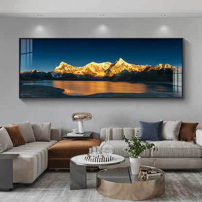 Framed Mountain Landscape Artwork Homeandso