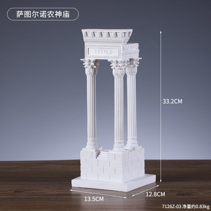 Decorative Classical Column Sculpture Homeandso