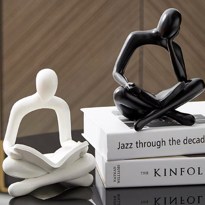 Artistic Reading Figurine Homeandso