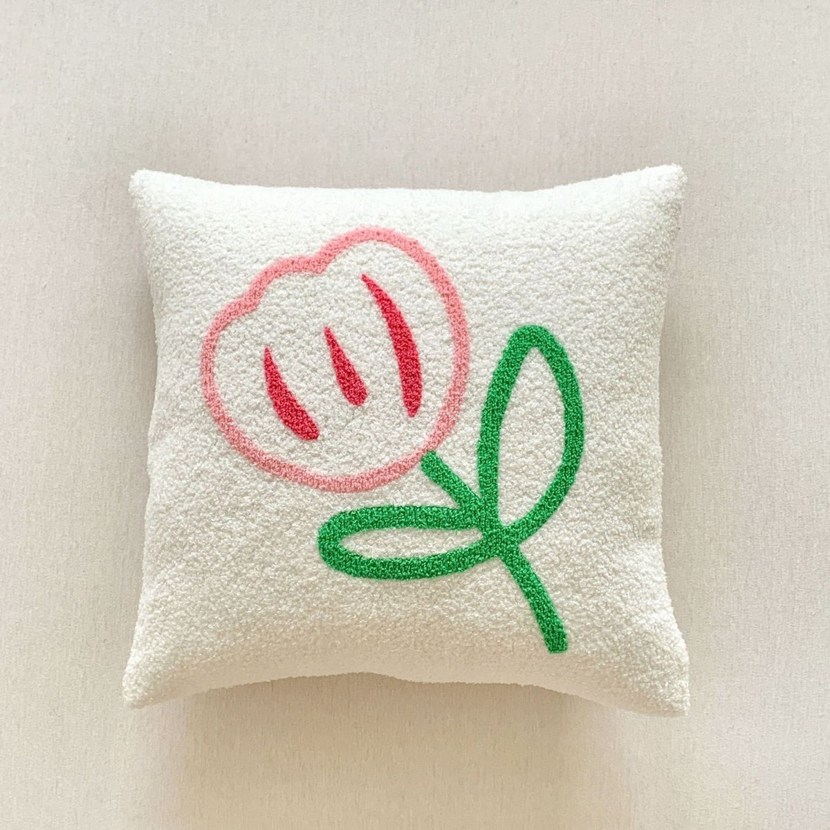 Florale Textur Dekoratives Wurfkissen