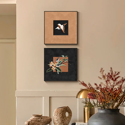 Framed Decorative Bird Artwork Homeandso