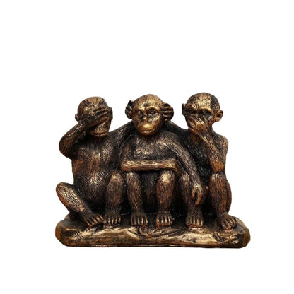 Decorative Three Wise Monkeys Figurine Homeandso