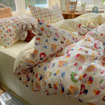 Soft Textured Duvet Cover Set