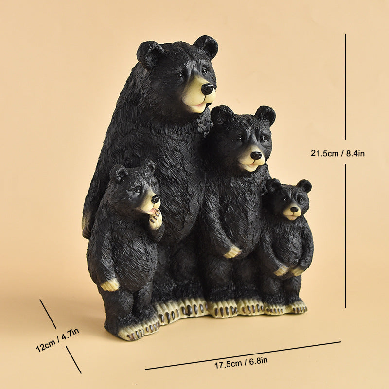 Charming Bear Figurine Homeandso