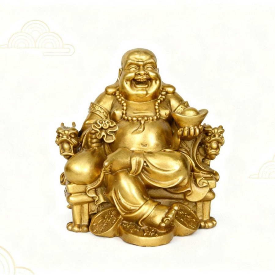 Decorative Happy Buddha Figurine Homeandso