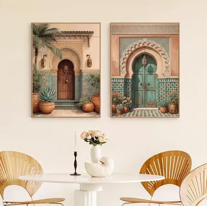 Fantasy-Themed Art Print Set Homeandso