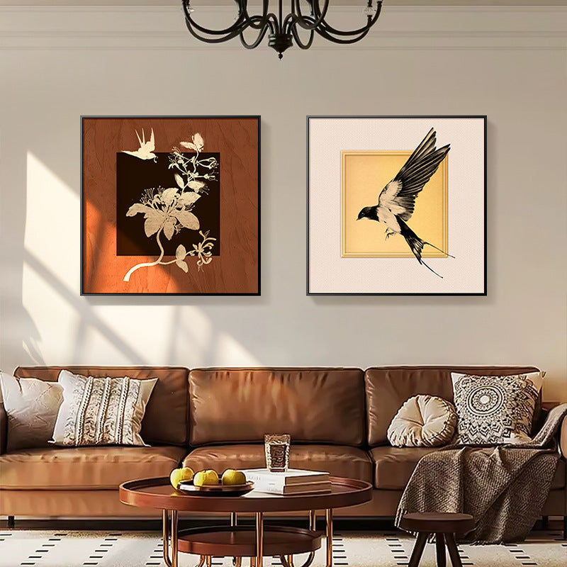 Artistic Nature-Inspired Framed Wall Art Homeandso