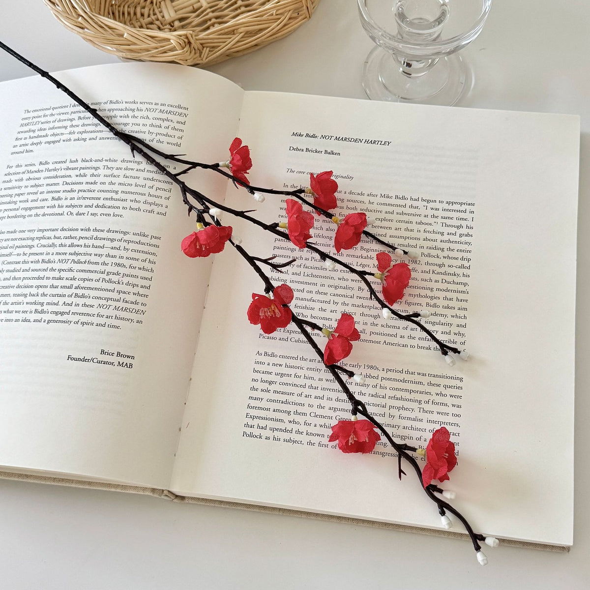 Decorative Artificial Orchid Flower Stem