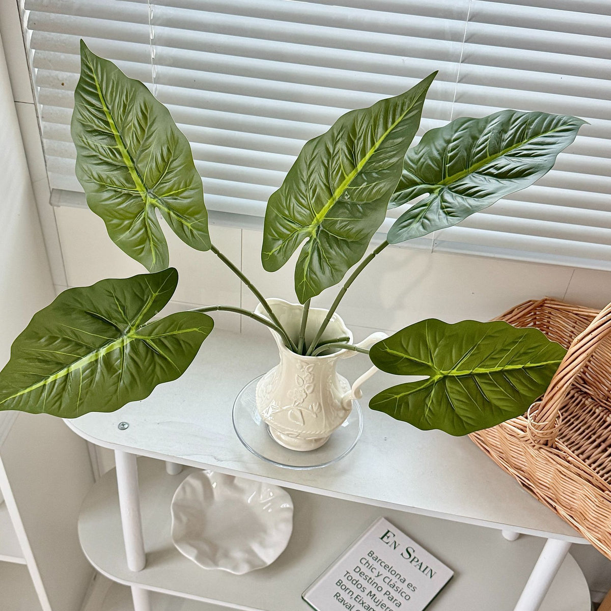 Premium Realistic Decorative Leaf Stem